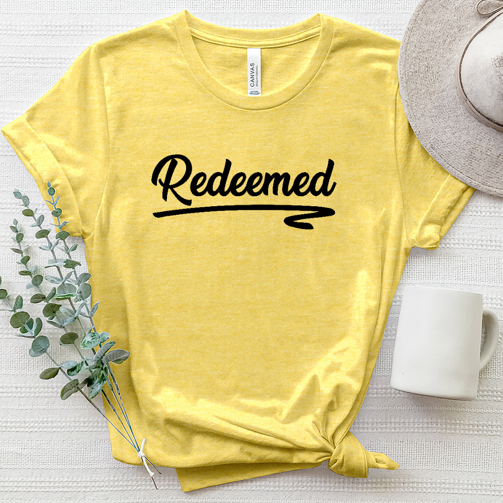 Redeemed Heathered Tee