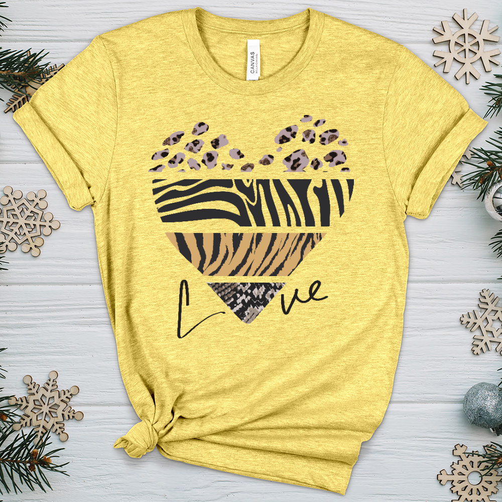 Love Is Wild 1 Heathered Tee