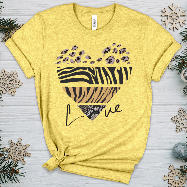 Love Is Wild 1 Heathered Tee