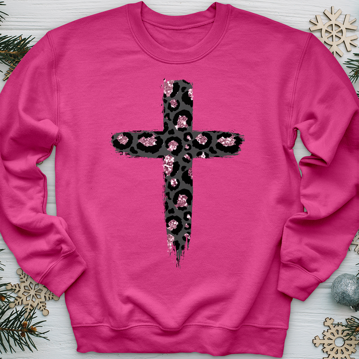 Leopard Cross V4 Crewneck