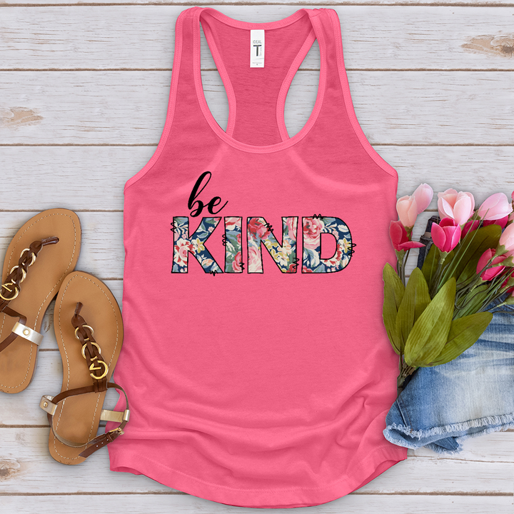 Be Kind Flowers Tank Top