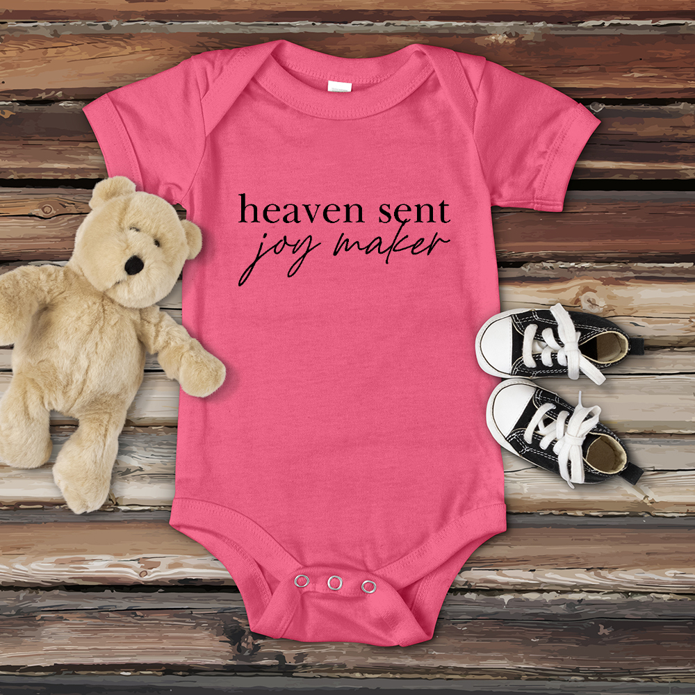 Heart Shaper Joy Maker Baby Onesie