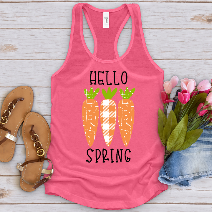 Hello Spring Carrots Tank Top