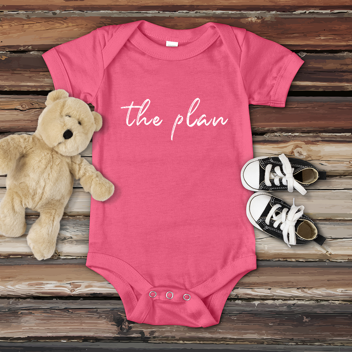 The Plan Baby Onesie