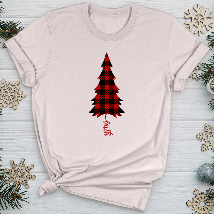 Faith Christmas Pattern Softstyle Tee