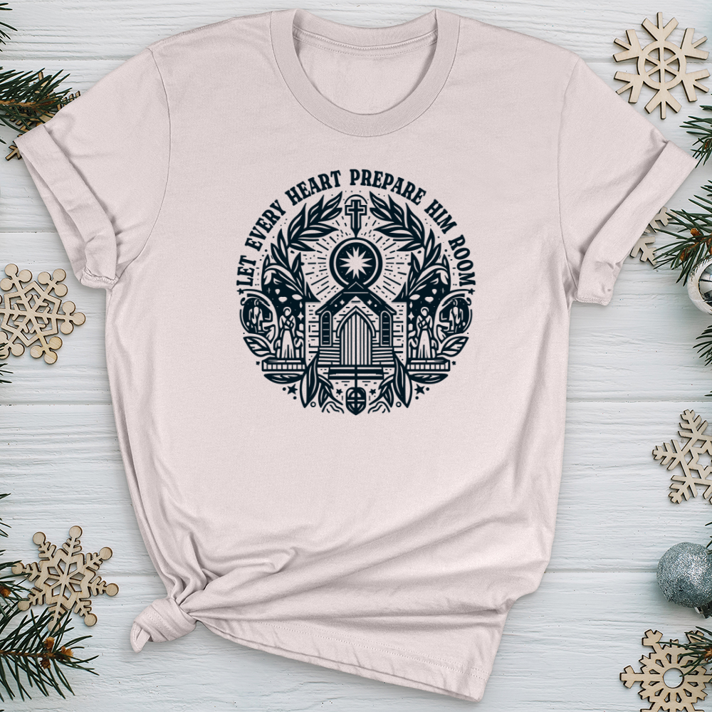 Let Every Heart Prepare Him Room Softstyle Tee