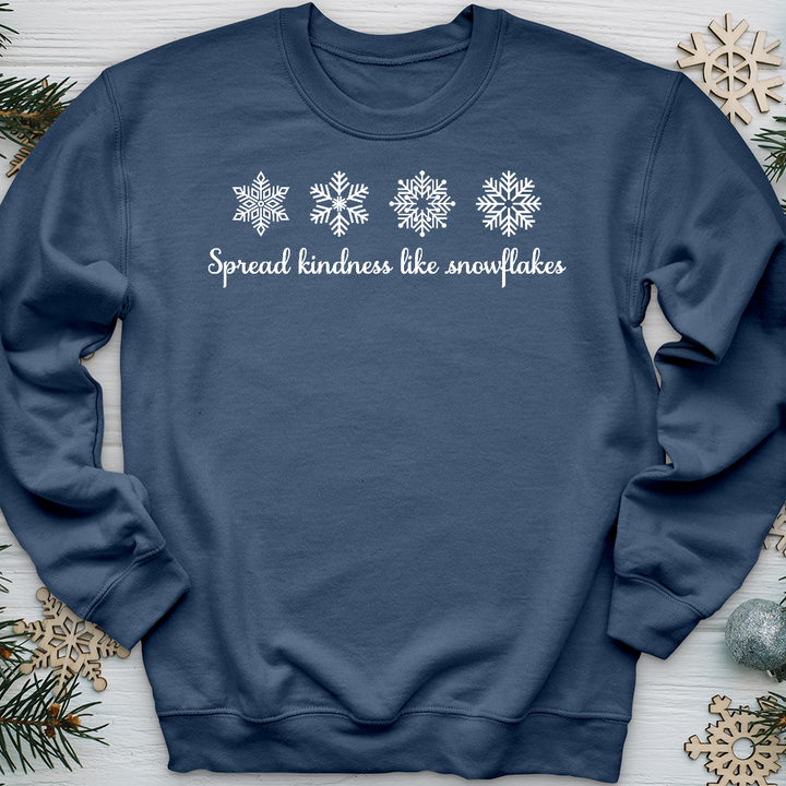 Spread Kindness Like Snowflakes  Crewneck