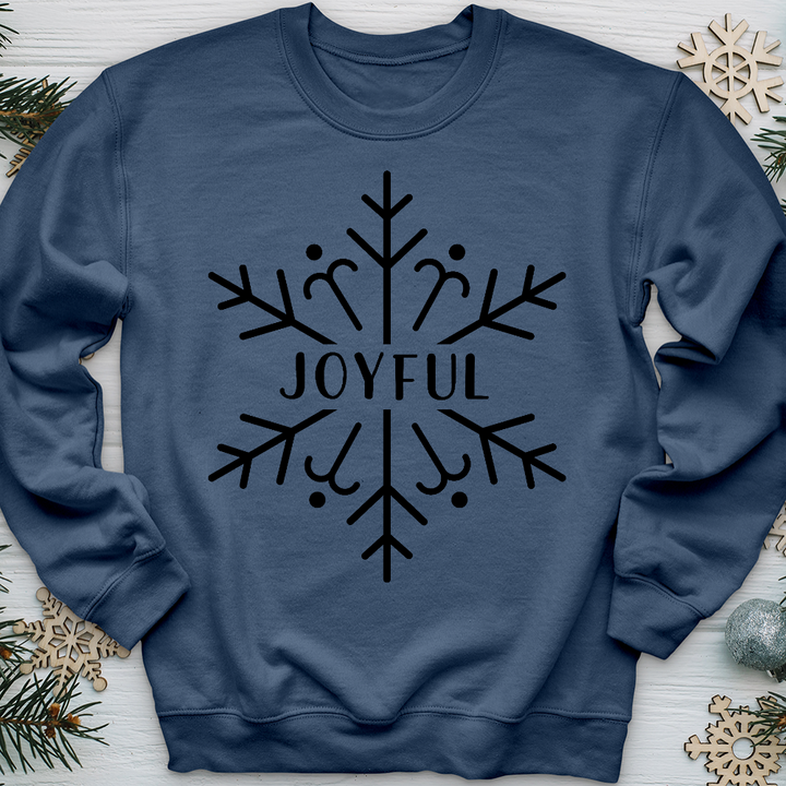 Joyful Snowflake Crewneck