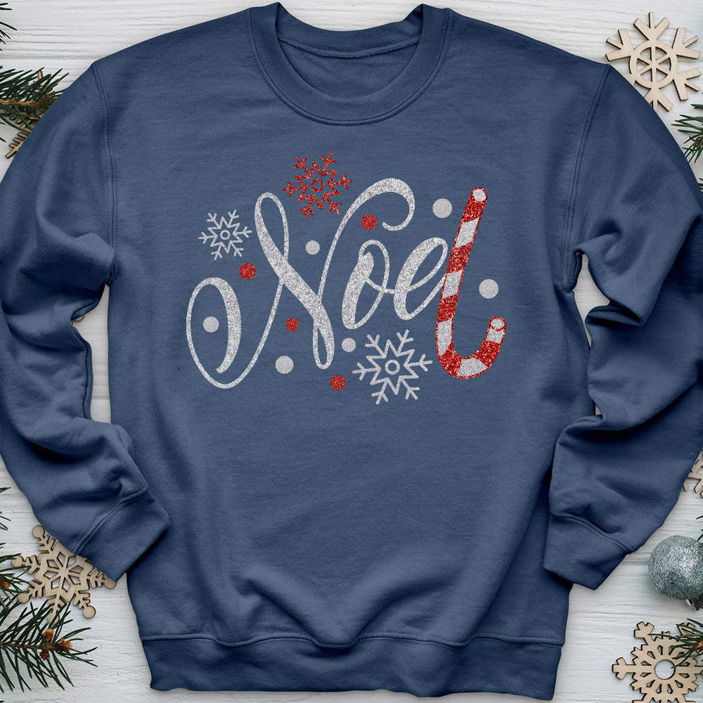 Noel Candy Cane Crewneck