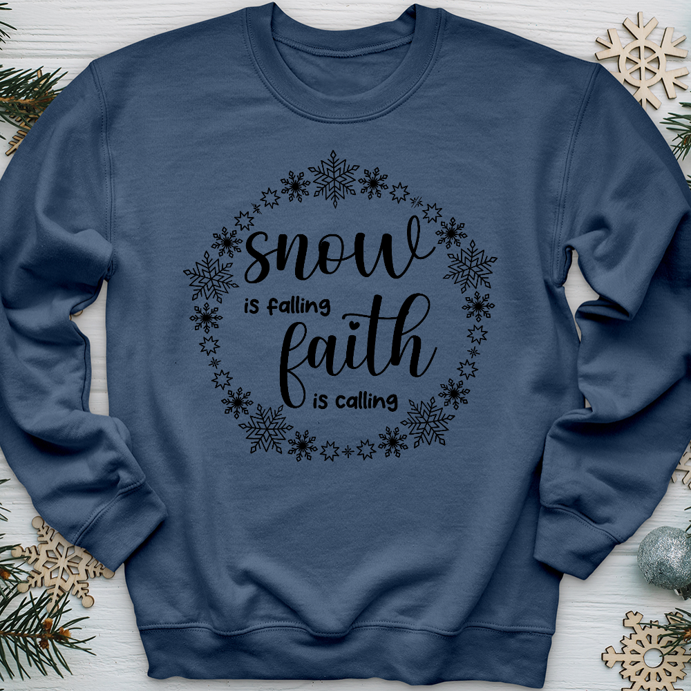 Snow is Falling Crewneck