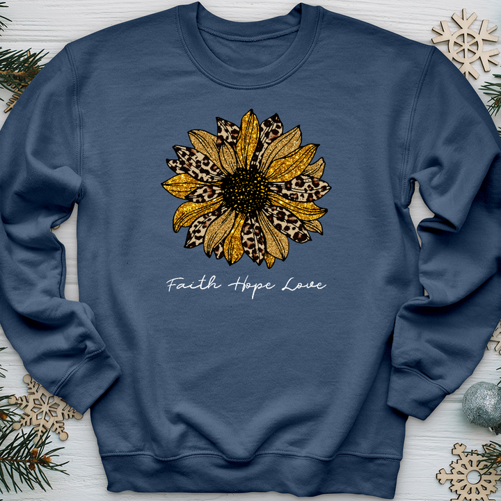 Faith, Hope, Love Crewneck