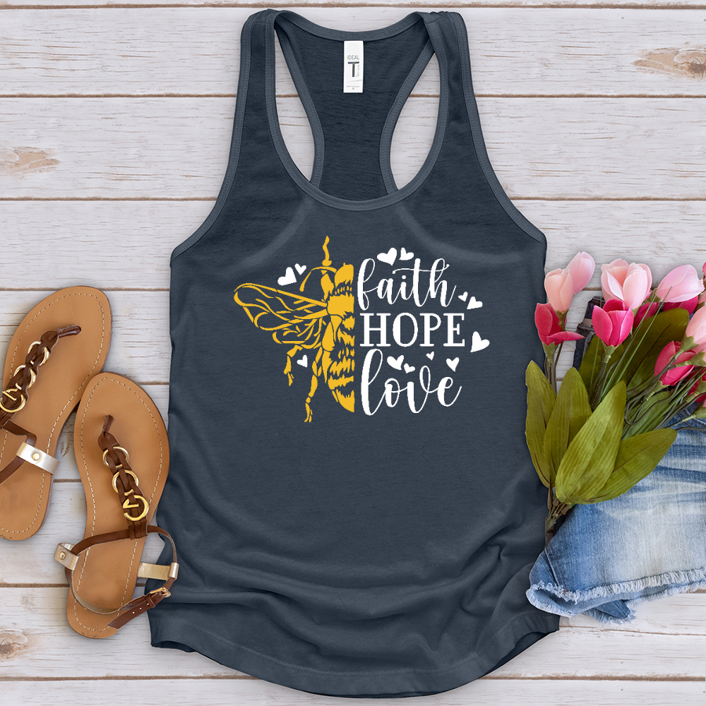 Faith Hope Love Bumble Tank Top