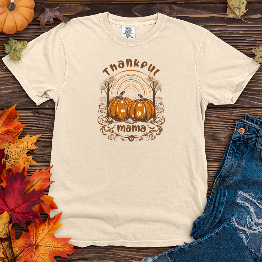 Vintage Pumpkin Romance Heavy Cotton Comfort Colors Tee