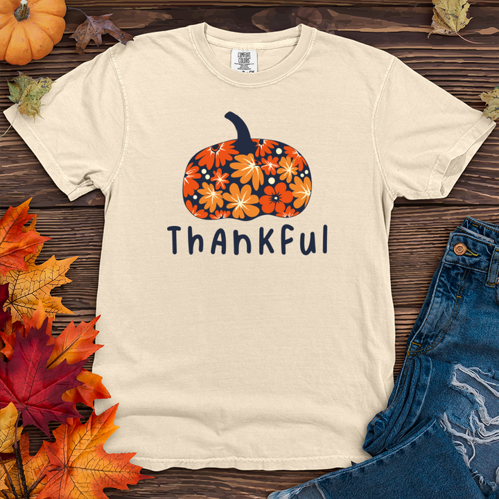 Thankful pumpkin 03 Heavy Cotton Comfort Colors Tee