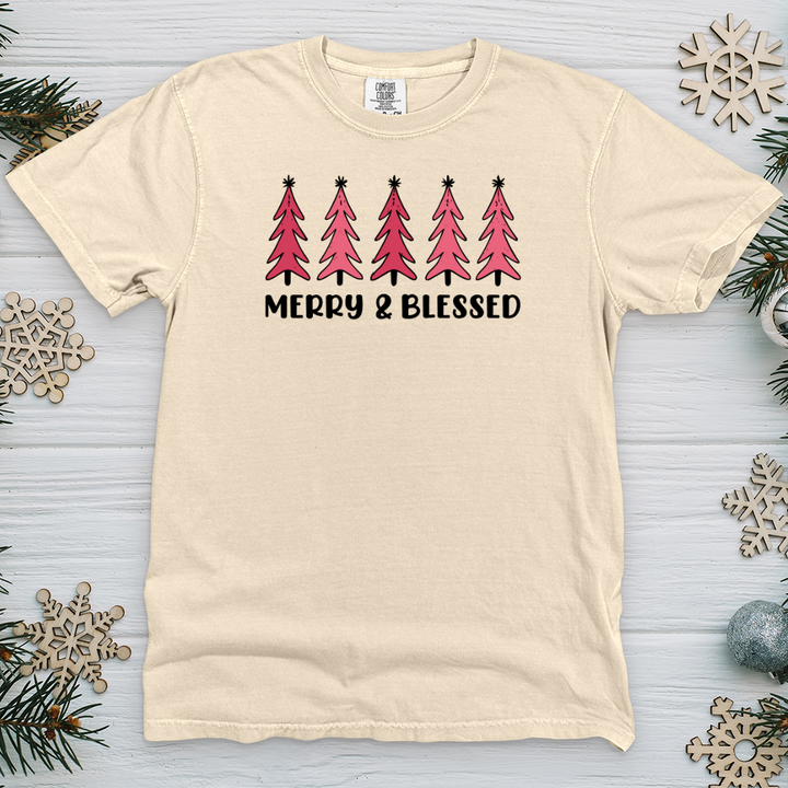 Merry and Blessed Heavy Cotton Comfort Colors Tee