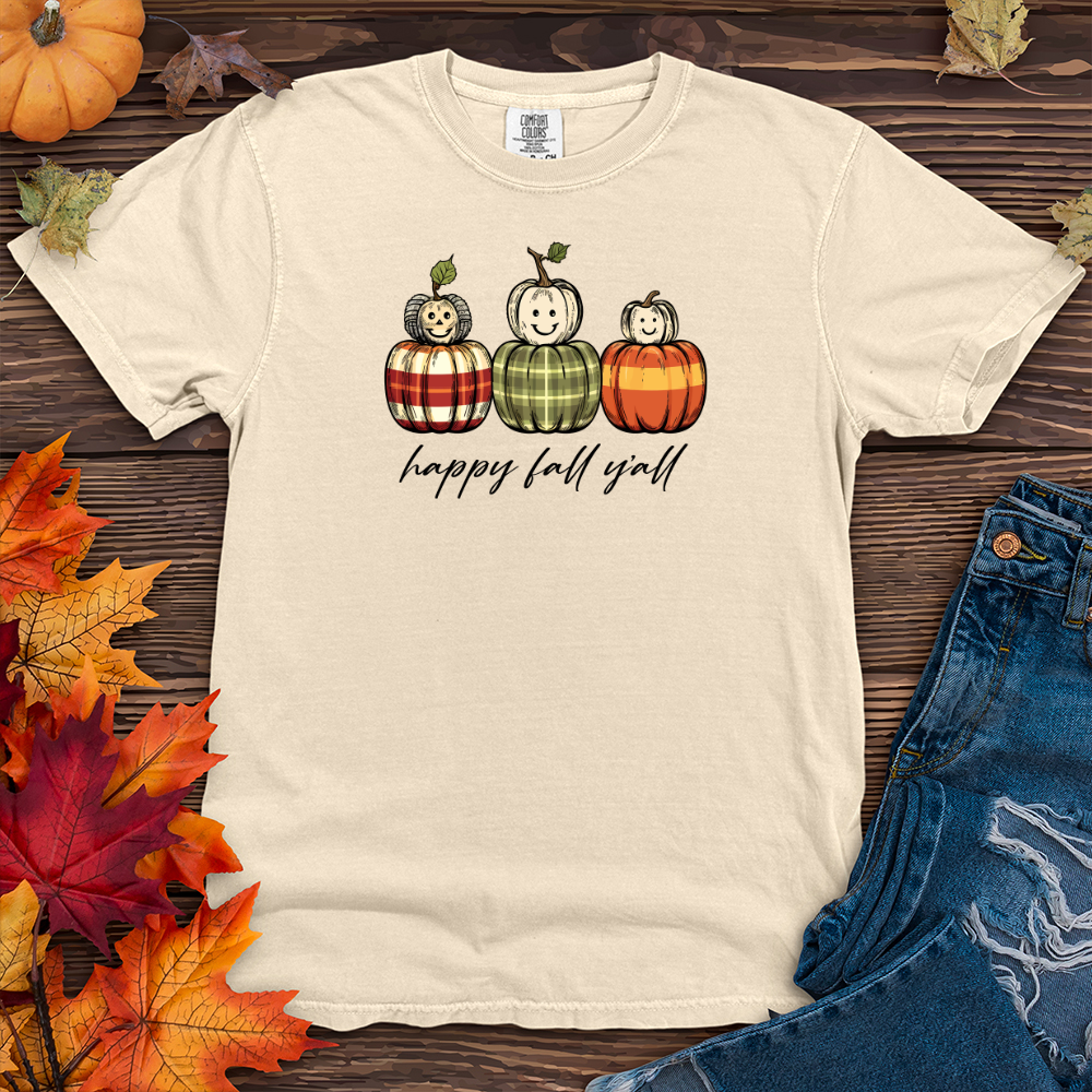 Happy fall yall Heavy Cotton Comfort Colors Tee