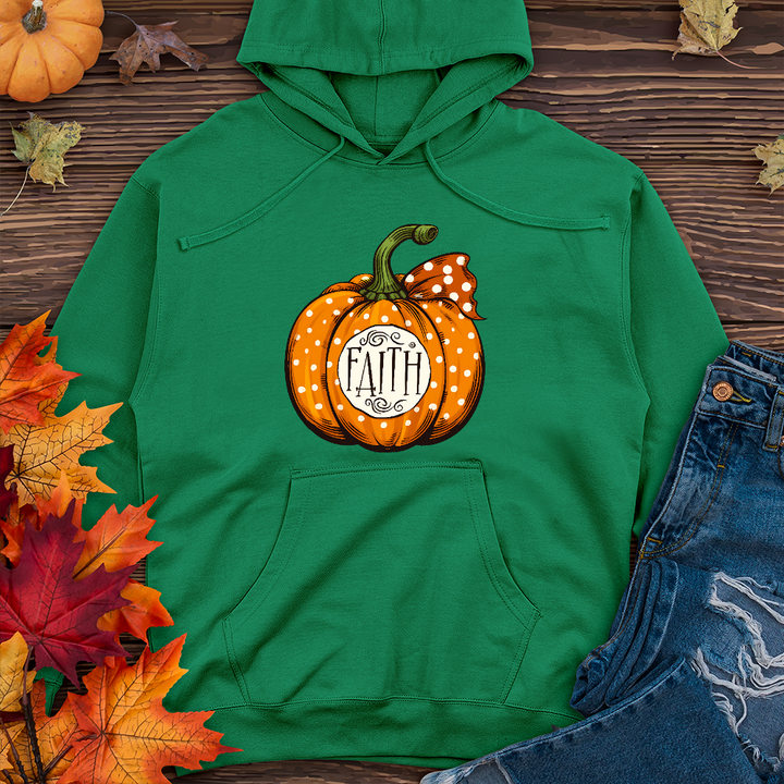 Faith Autumn Pumpkin Midweight Hoodie