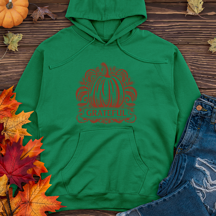 Grateful Paisley Pumpkin Midweight Hoodie