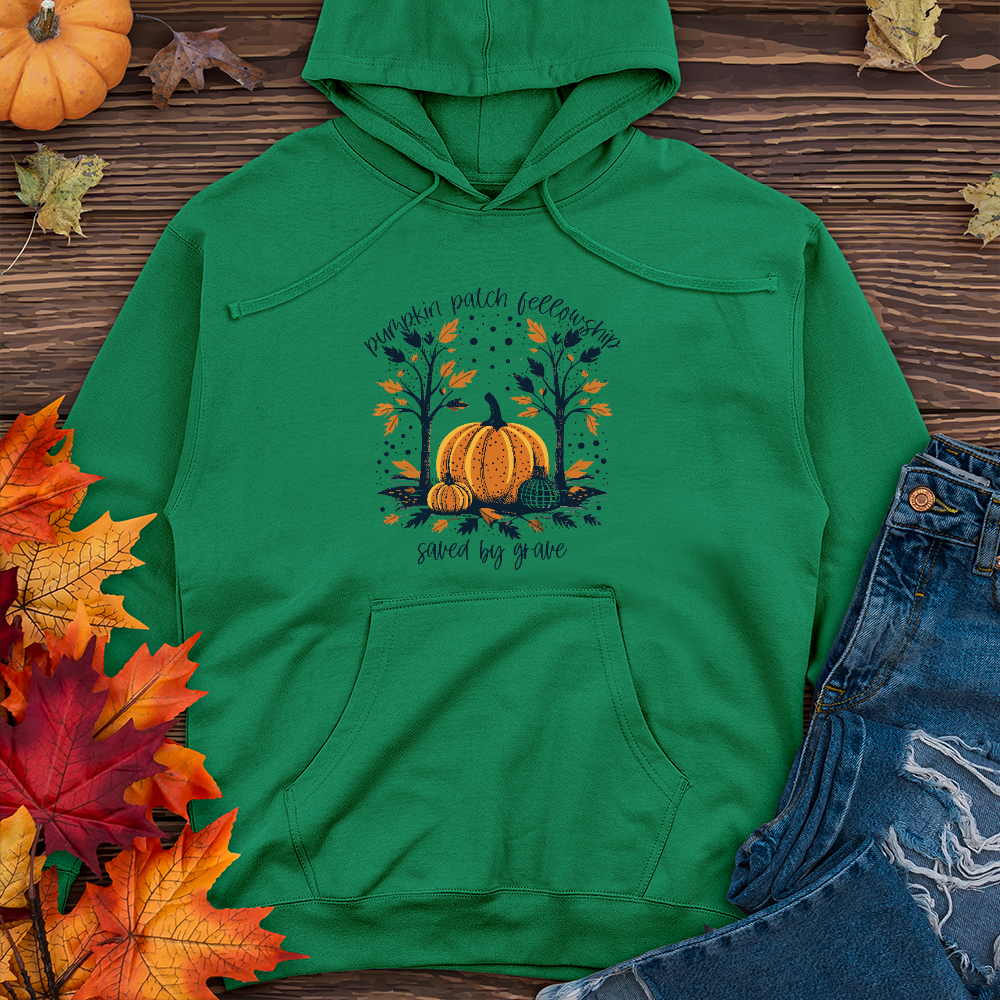 Grow In Grace Pumpkin Patch Midweight Hoodie