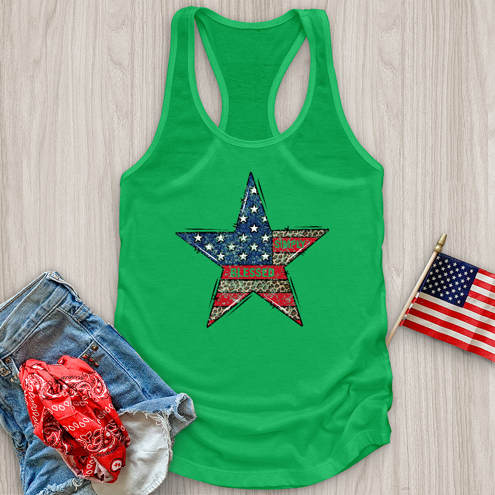 Simply Blessed Star Tank Top