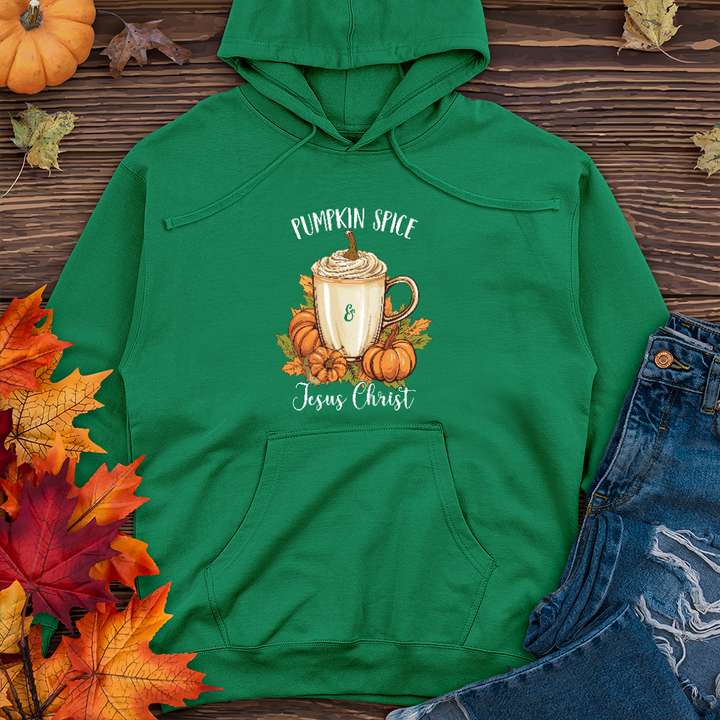 Autumn Latte Pumpkin Midweight Hoodie