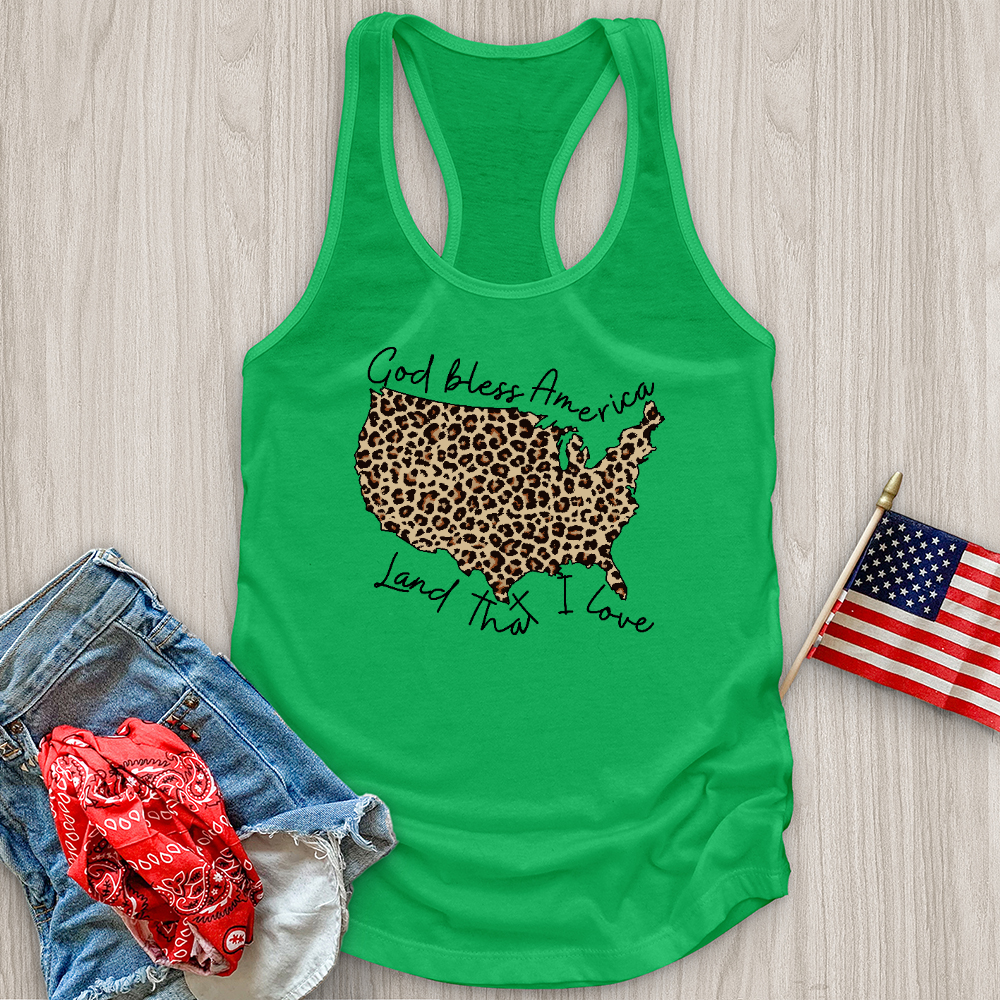 Leopard Print Tank Top