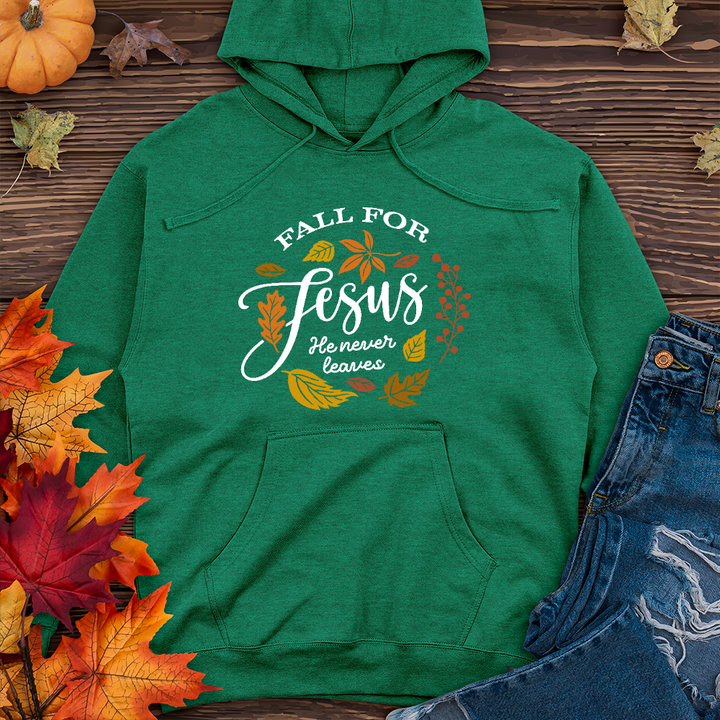 Fall For Jesus   Midweight Hoodie