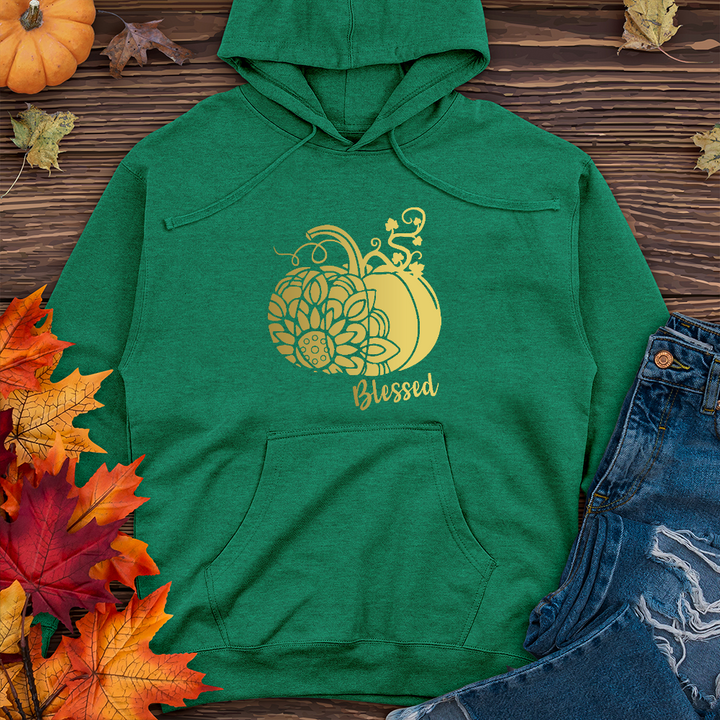 Blss Gol Sunflow Pumpkin Midweight Hoodie
