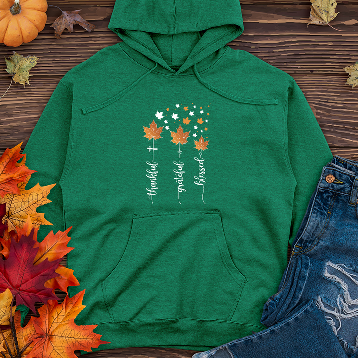 Faith Hope Love Autumn Midweight Hoodie