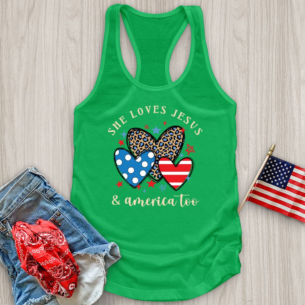 Jesus & America Tank Top