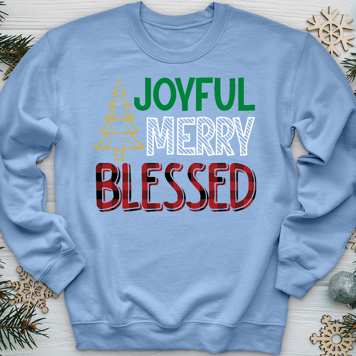 Joyful Merry Blessed Crewneck