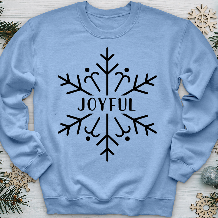 Joyful Snowflake Crewneck