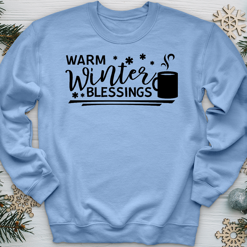 Warm Winter Blessings Crewneck