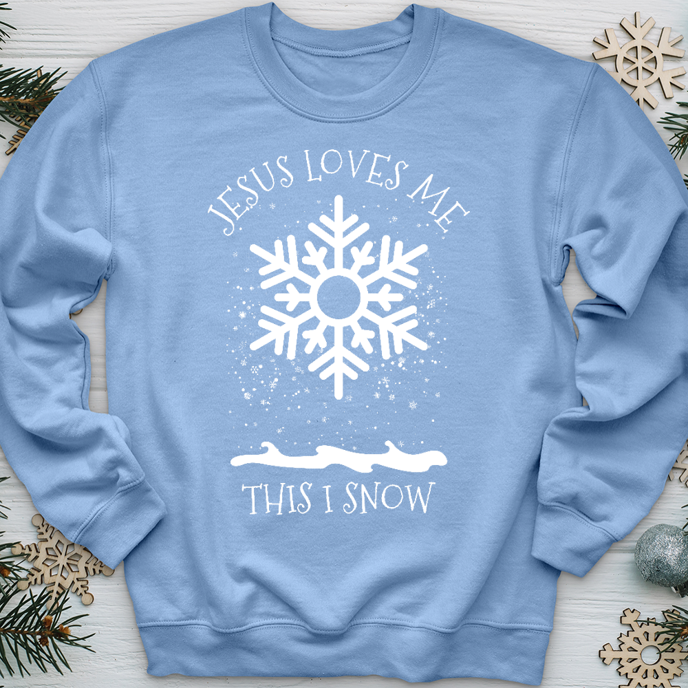 This I Snow Crewneck