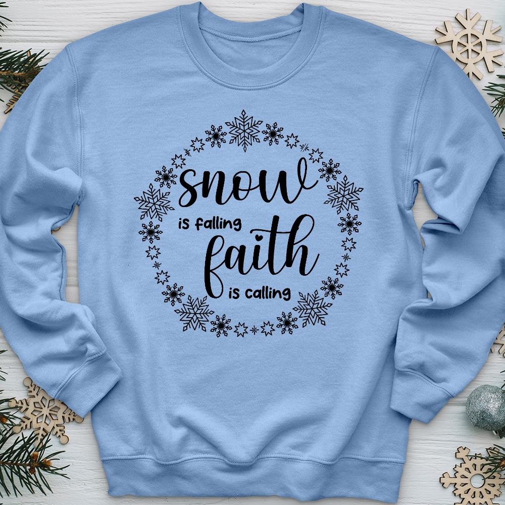 Snow is Falling Crewneck