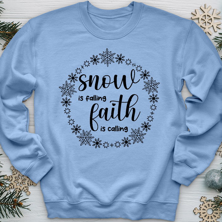 Snow is Falling Crewneck