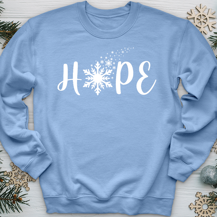 Hope Snowflake Crewneck