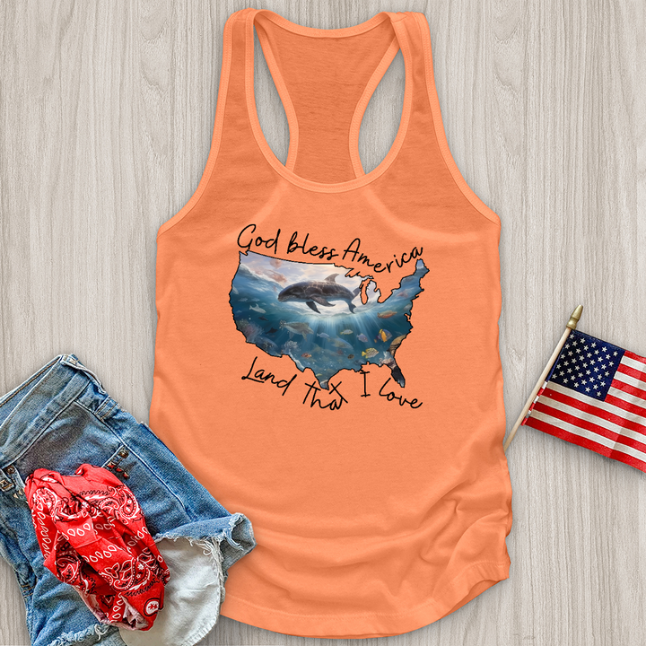 Ocean With Animals in It 2 Tank Top