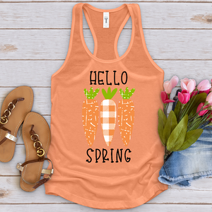 Hello Spring Carrots Tank Top