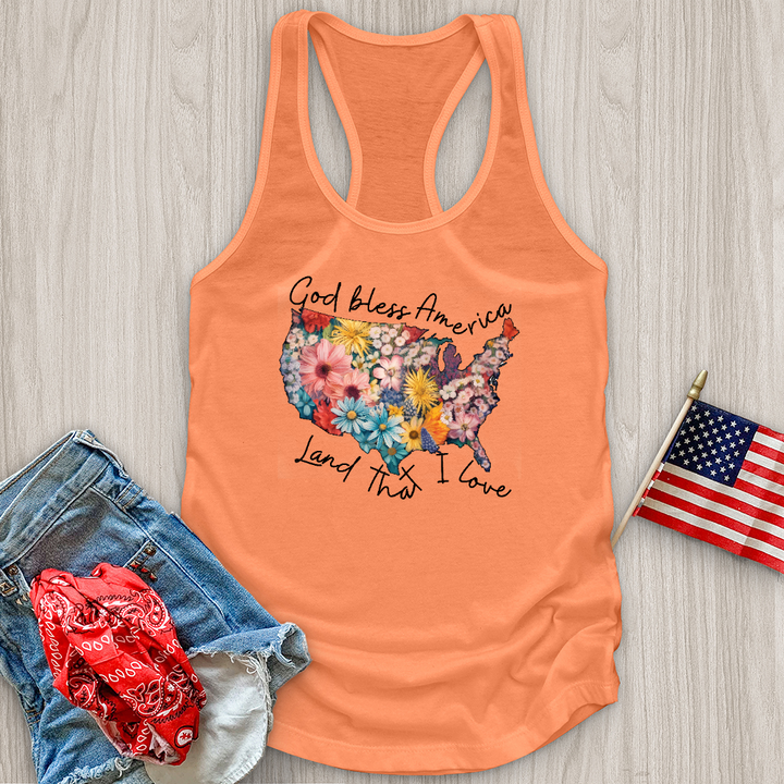 Flower Country Tank Top