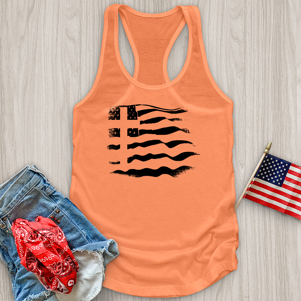 Flag & Cross Tank Top