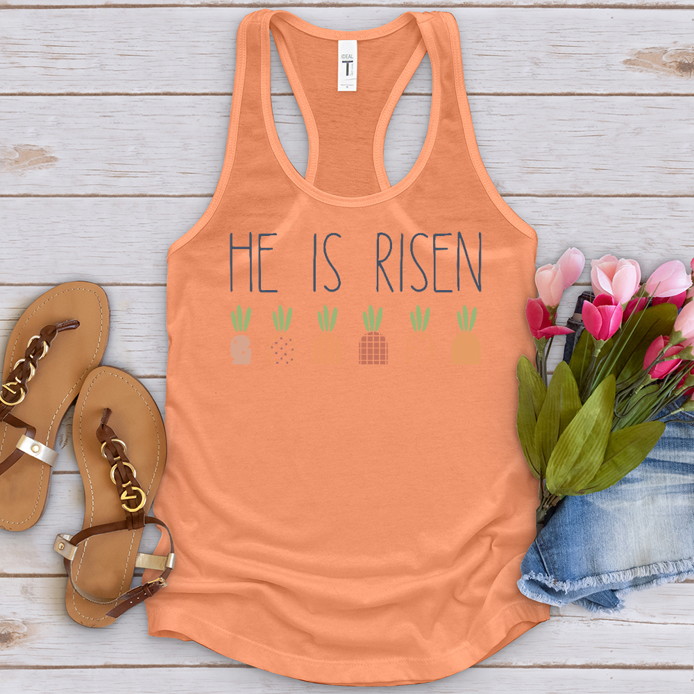 He Is Risen Carrot Patch Tank Top