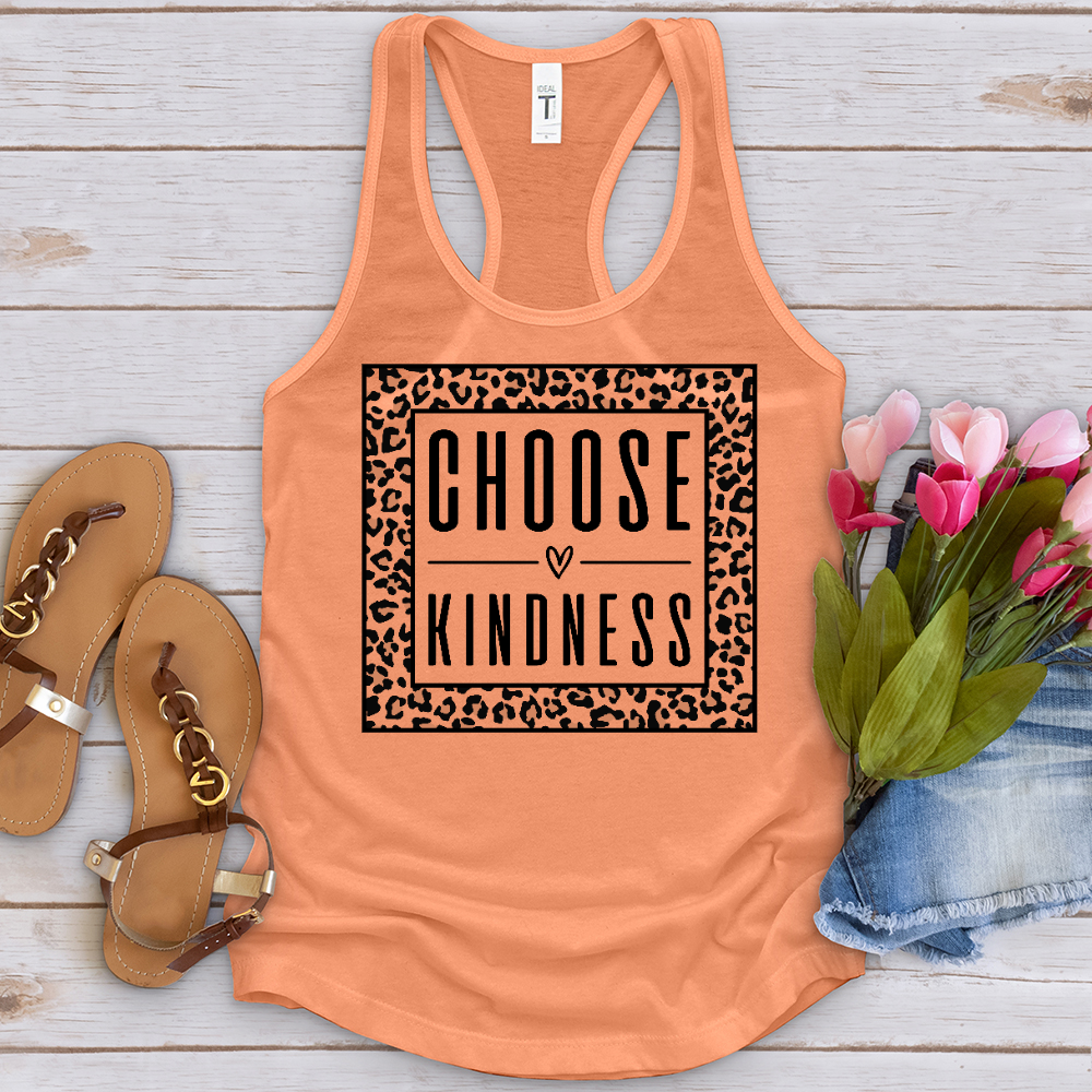 Choose Kindness Leopard Tank Top