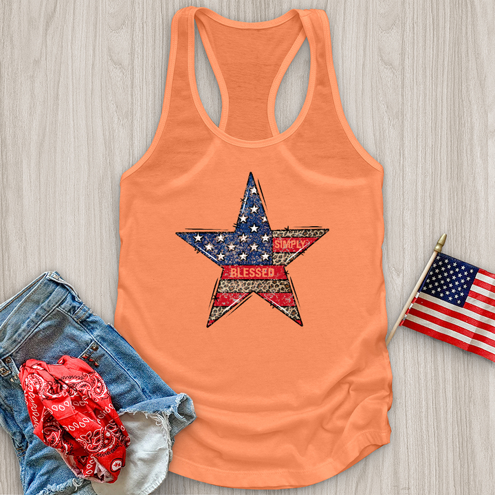 Simply Blessed Star Tank Top