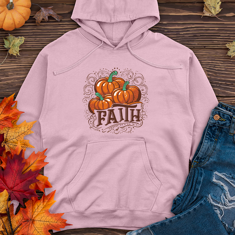 Autumn Affection Pumpkins Midweight Hoodie