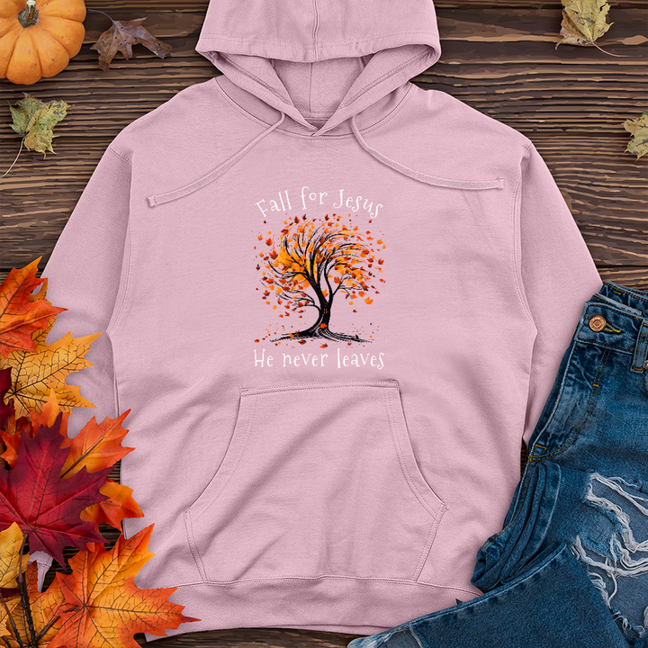 Fall For Jesus Swirl Midweight Hoodie