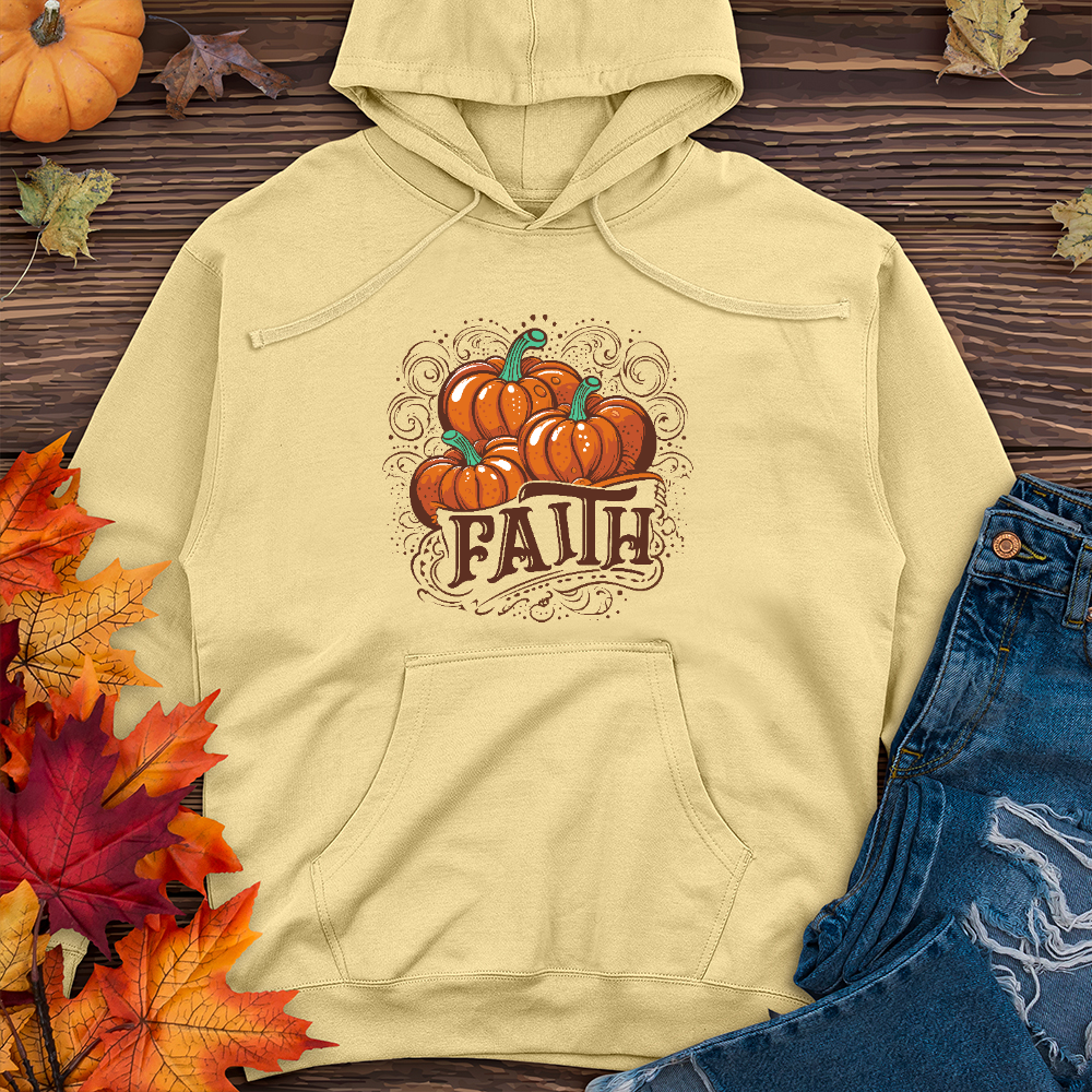 Autumn Affection Pumpkins Midweight Hoodie