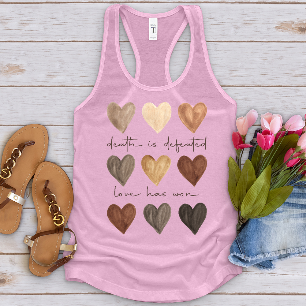 Love Has Won Watercolor Tank Top