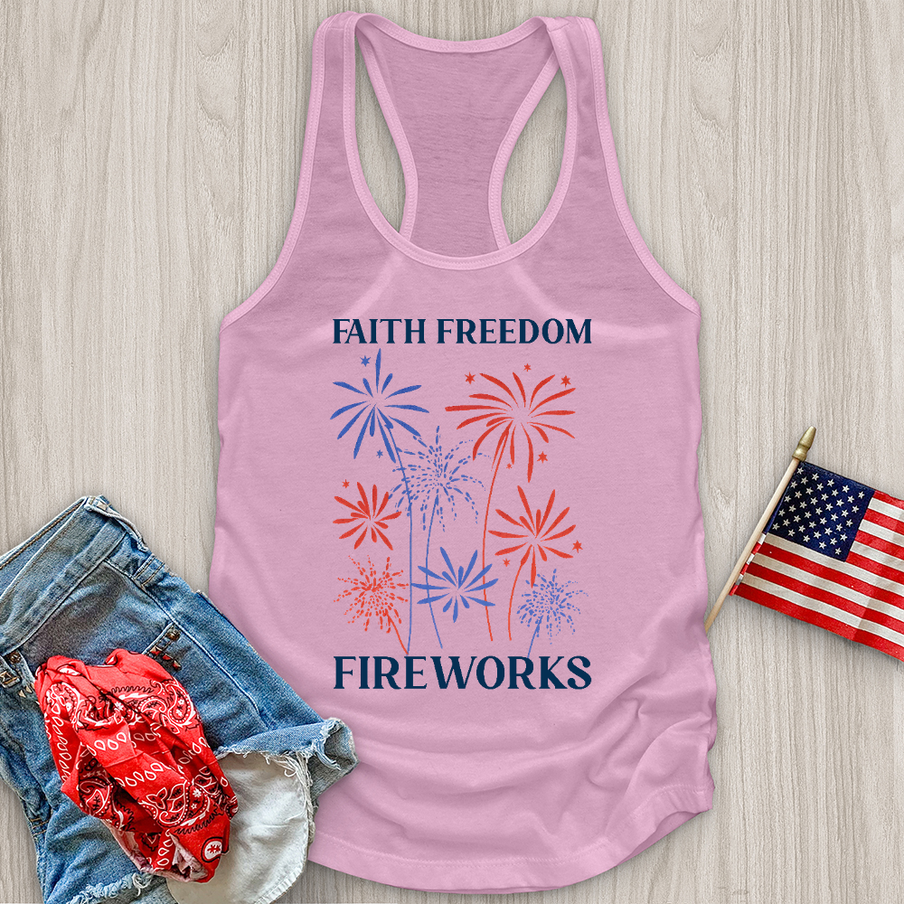 Faith & Fireworks Garden Tank Top