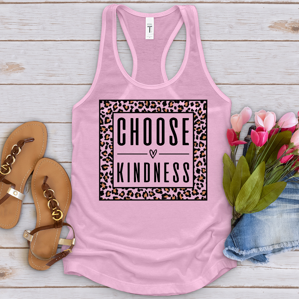 Choose Kindness Leopard Tank Top